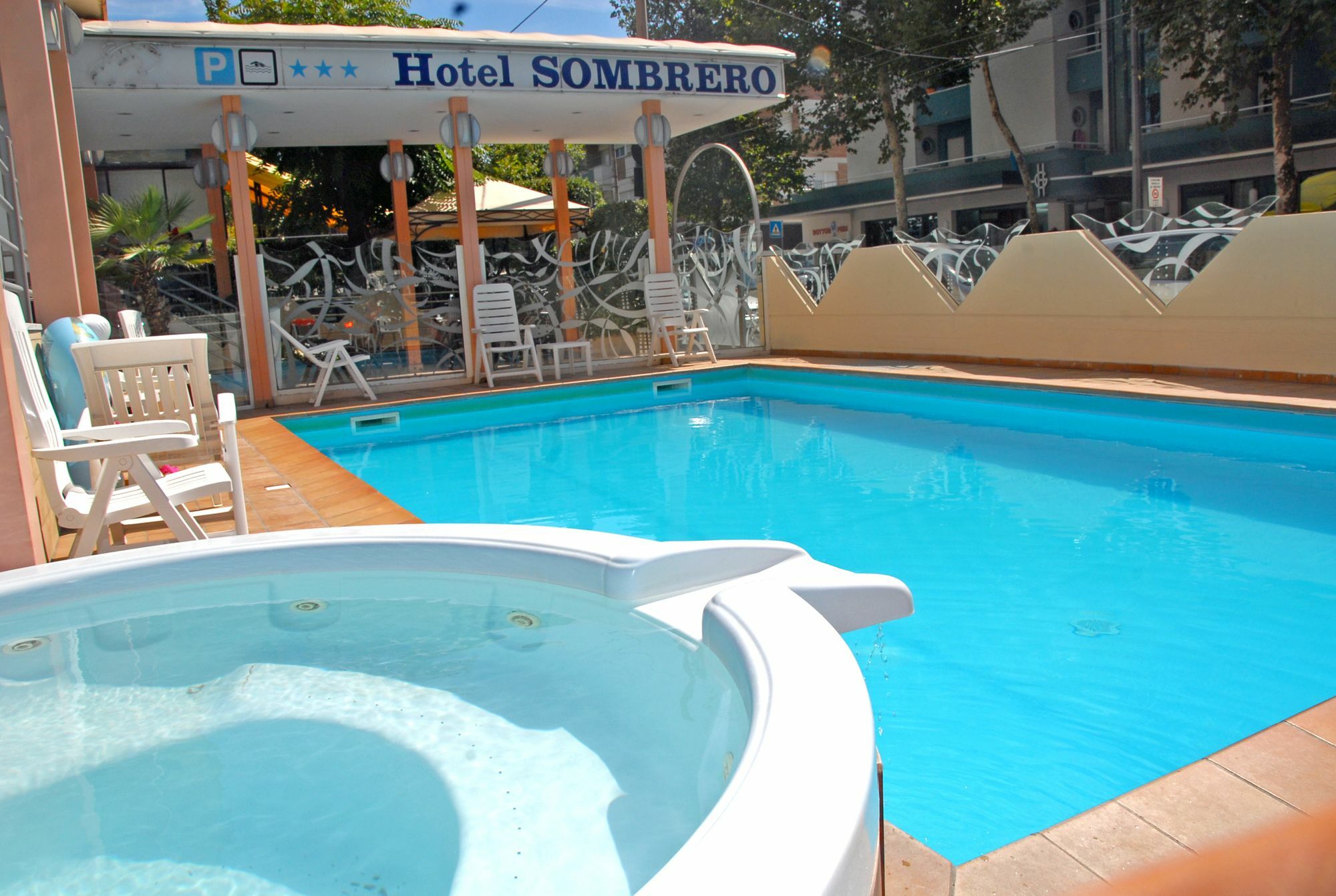 Hotel Sombrero Rimini Exterior foto